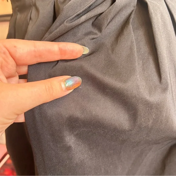 Vintage 90s Y2K does 60s Le Château Strapless Pleated Pintuck Cocktail Dress - Picture 12 of 16